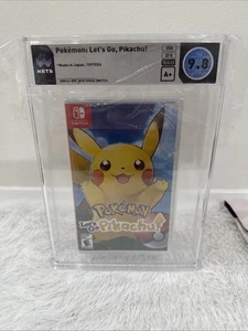 Pokémon Let’s Go Pikachu Graded Sealed WATA 9.8 A+ Not CGC VGA - Picture 1 of 4