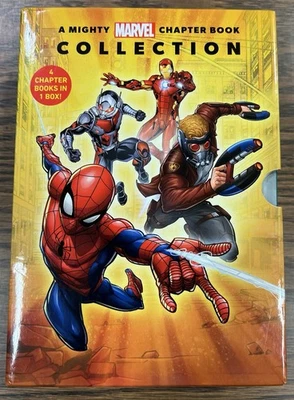 A Mighty Marvel Chapter Book Collection бокс-сет из 4 книг в твердом переплете без плаката - Изображение 1 из 4