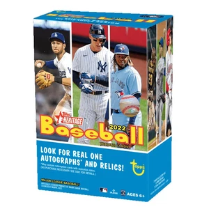 Paquete de 8 cajas bláster Heritage Baseball 2022 - Imagen 1 de 12