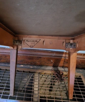 Juego de mesa de centro vintage Mid-Century Mersman 7690 de dos niveles caoba  Foto 1 de 4