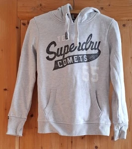 Sweatshirt Hoodie Kapuzensweatshirt v. Superdry grau GR. S sehr guter Zustand  - Bild 1 von 4