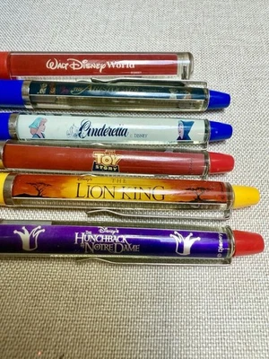 5 bolígrafos flotantes vintage de películas de Disney más Disney World Foto 1 de 4