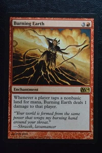 Magic The Gathering Magic The Gathering Burning Earth Magic 2014 LP ligeramente jugado - Imagen 1 de 2