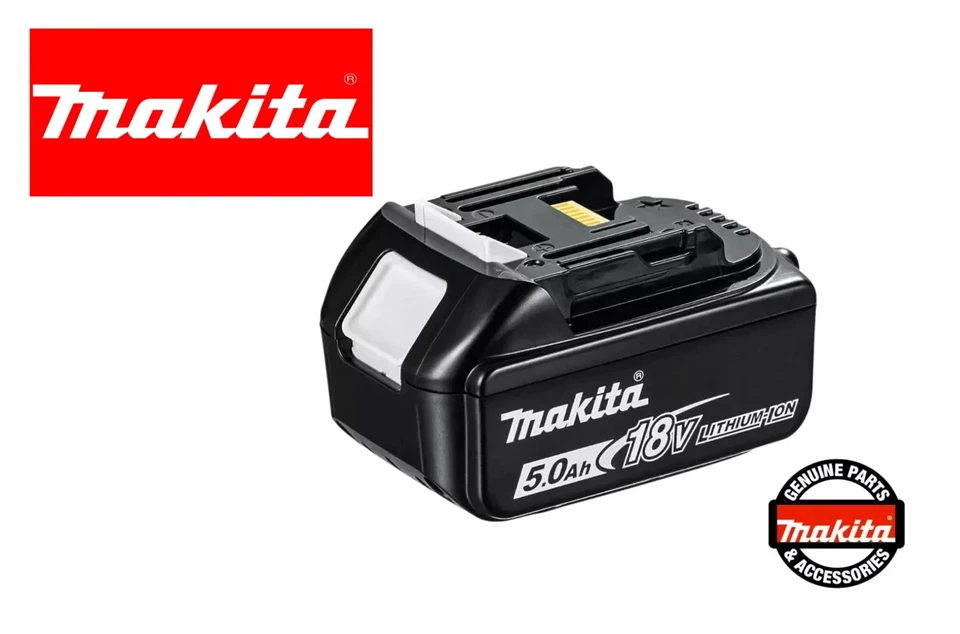 Genuine Makita 5ah BL1850 18v 5.0ah LXT Li-ion UK Stock  - Image 1 of 4