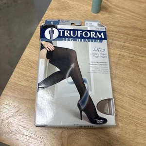 NEU Truform (1773) 15-20 mmHg Lite transparente Kniestrümpfe, beige, 2XL - Bild 1 von 1