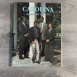 1991-92 UNC Tar Heels Basketball Media Guide Yearbook Vintage Program - Bild 1 von 8