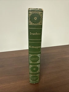 Ivanhoe & Kidnapped: Library Edition - J.J. Little & Ives Hardcover 1950 - Bild 1 von 7