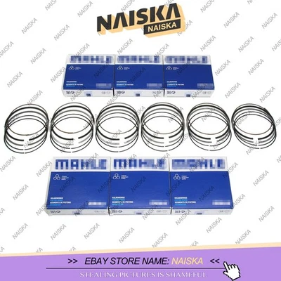 Juego de 6 anillos de pistón Φ89,9 mm para Mercedes-Benz M112 C240 C320 E320 3,2 L V6 W203 Foto 1 de 4