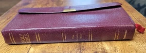 Bonded Leather Holy Bible NIV Zondervan 1984 Red Letter Jesus - Picture 1 of 12