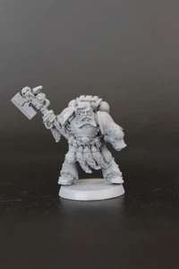 Warhammer 40K Space Marine Space Wolves Long Fang Sergeant  Vintage Metal - Picture 1 of 1