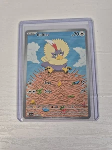 Rufflet - Full Art - 154/086 Black Bolt - NM - English - Pokémon TCG White Flare - Picture 1 of 10