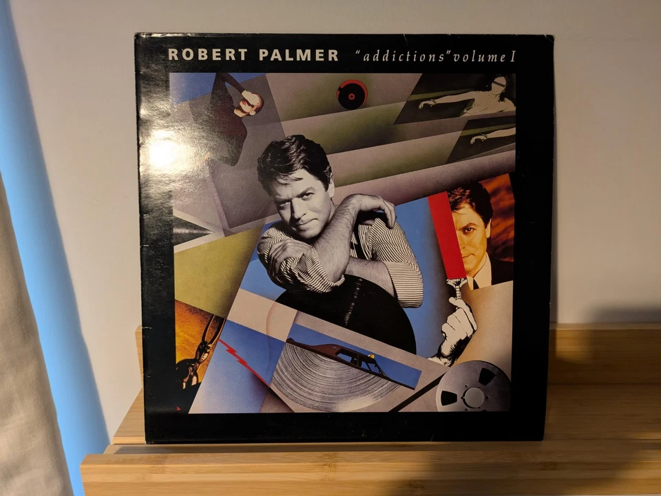 Robert Palmer - Addictions Volume 1 (1989) Island Records Vinyl LP ILPS 9944 VG+ - Image 1 of 4
