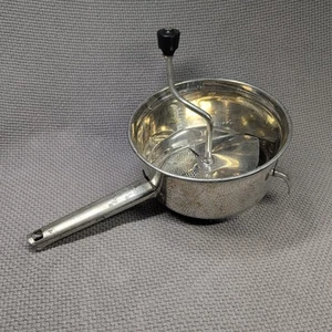 Vintage Foley Food Mill No 101 Stainless Steel 2 Qt Masher Ricer Strainer 7" USA - Picture 1 of 24