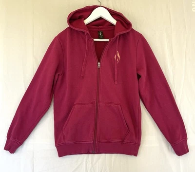 Skechers Mujer, Chaqueta Sudadera con Capucha, Cordones, Cierre de Cremallera, Vino Tinto, Mediana Foto 1 de 4