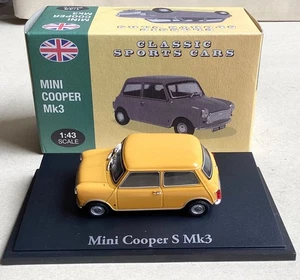 ATLAS EDITIONS, 1:43 scale - MINI COOPER S Mk3, Classic Sports Car - Mint Boxed - Picture 1 of 6
