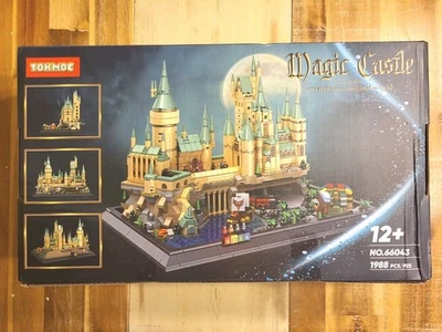 Magic Castle Harry Potter Inspired Building Blocks Set w music box, 1988 pieces - Image 1 of 4