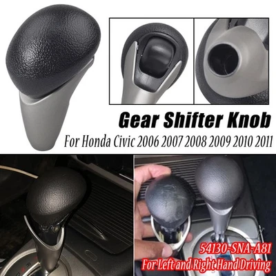For Honda Civic 2006-2007 2008 2009 2010 2011 AT Gear Shift Knob Shifter Boot Foto 1 de 4