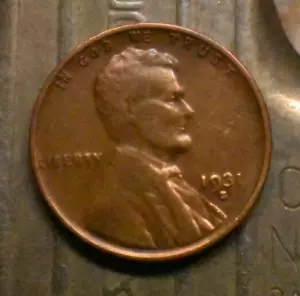 S/S Error! 1931-S Lincoln Wheat Cent 1c. (#9167) - Picture 1 of 2