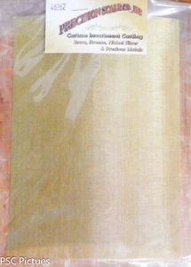 Scala di precisione #48262 Schermo in ottone, #70 filo, 5"x7", rete .007" x .007" (NUOVO) - Foto 1 di 1