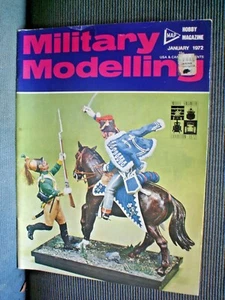 e military modelling hobby war magazine 50 pages printed jan 1972 see pictures - Picture 1 of 3