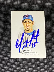 Geovany Soto Chicago Cubs 2008 Topps Allen & Ginter's Signed Auto #118 ~ COA - Picture 1 of 3
