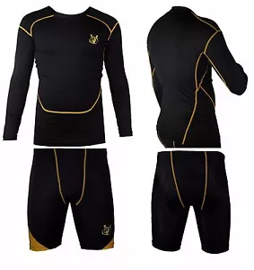 Unisex Power Shorts Top Base Layer Compression Clothing Under Armour Tight - Picture 1 of 1