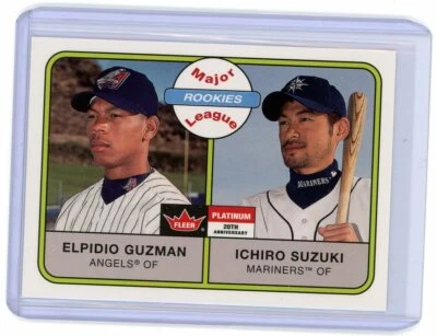2001 Fleer Platinum Major League Rookies #252 Elpido Guzman/Ichiro Suzuki - Image 1 of 2