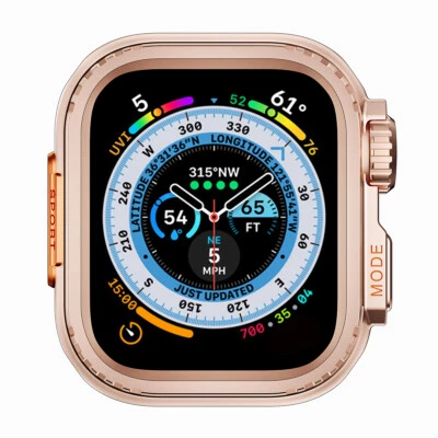 Capa de metal para Apple Watch Series 11 10 9 8 7654 44/45mm iwatch Ultra 49mm - Imagem 1 de 4