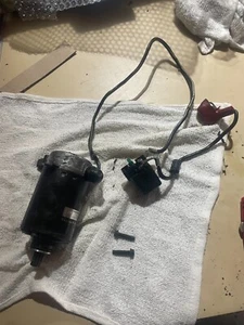 OEM Kawasaki ZX7R Starter Motor & Solenoid Denso 128000-9640 21163-1193 ’96–’03 - Picture 1 of 5