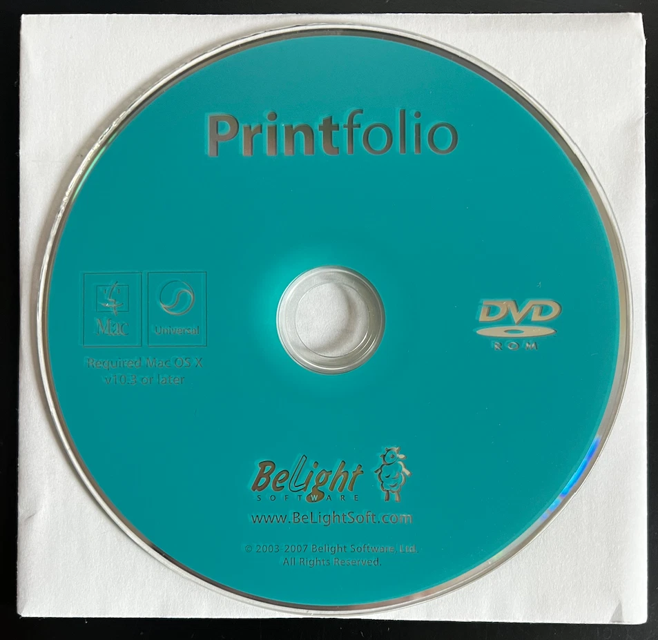 NEW Printfolio for Mac (2007) from BeLightSoft - Image 1 of 1