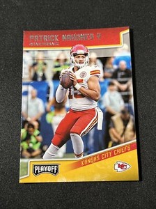 PATRICK MAHOMES - 2018 Playoff Football - #94 - Kansas City Chiefs - 2nd Year