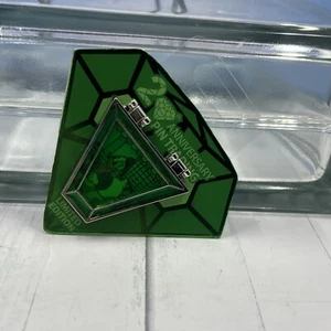 New 2020 Disney Pin Trading 20th Anniversary Hinged Donald Duck Emerald Gem - Picture 1 of 1