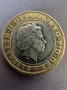 2013 Technology Two Pound £2 Error Coin Misaligned Rare Error T874 - Bild 1 von 14