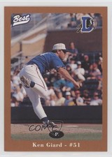 1996 Best Durham Bulls Brown Ken Giard #4
