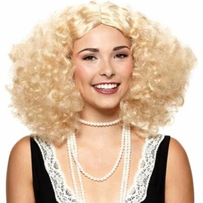 Peluca Rubia - Abraza el Frizz - Accesorio Halloween Adulto - Talla Única Foto 1 de 4