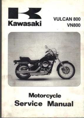 KAWASAKI VULCAN 800,VN800 A1-A10,1995-2004 ORIGINAL FACTORY WORKSHOP MANUAL - Image 1 of 2