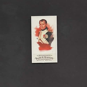 2009 Topps Allen & Ginter's Mini #259 NAPOLEON BONAPARTE-Allen & Ginter Back