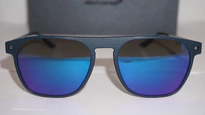Nuevas gafas de sol McLaren aviador azul plata azul espejo MLOP98S03 C03 54 17 145 Foto 1 de 4