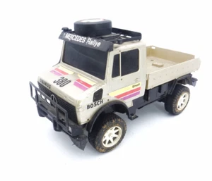 Mercedes Ralley Unimog 380 Ferngesteuert Alt Auto RC Vintage Nikko Tronico 1982 - Bild 1 von 7