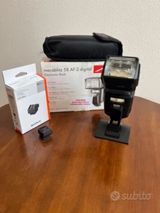 Flash Metz mecablitz 58 AF-2 digital per SONY - Foto 1 di 3