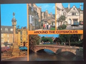 Cotswolds Stow-on-the-Wold Broadway Bourton-on-the-Water Painswick Postcard New - Picture 1 of 1