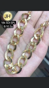 GoldNMore: 18 Karat Gold Bracelet BR#1 - Picture 1 of 1