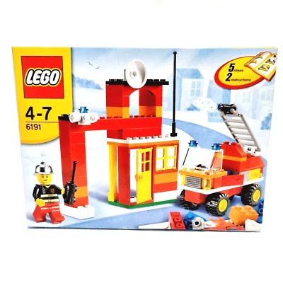 Lego Fire Fighter Building Set Lego 6191 Classic 2008 Factory Sealed Retired Set - Image 1 of 4