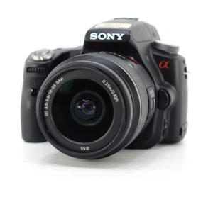 Sony Alpha SLT-A35 16MP Digital SLR Camera - SAM 18-55mm Shutter 2201 - Picture 1 of 9