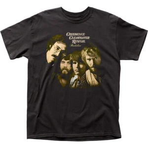 Creedence Clearwater Revival Pendulum Mens T Shirt Rock Music Band Tee New Black - Picture 1 of 2