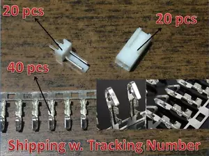 80pcs KF2510-2P Kit connettore pin testata + terminale + alloggiamento 2,54mm - Foto 1 di 4