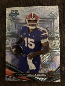 2022 Bowman Chrome Sparkle 91 Anthony Richardson. Gem. Colts Rookie Florida - Bild 1 von 2