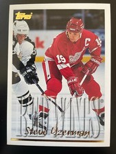 Steve YZERMAN 1995-96 Topps Hockey #237 Detroit Red Wings