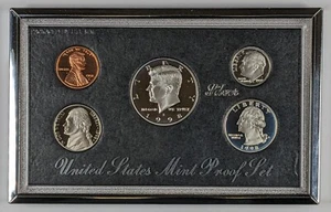 Juego de prueba de plata US Premier 1998 caja como nueva y certificado de autenticidad - Imagen 1 de 7