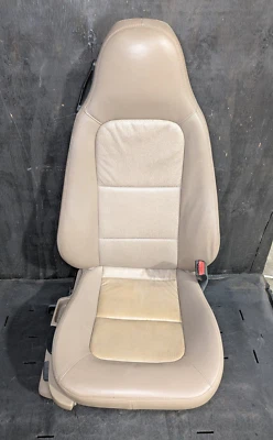 Asiento eléctrico derecho pasajero BMW Z3 Roadster individual beige cuero tostado con riel OEM Foto 1 de 4